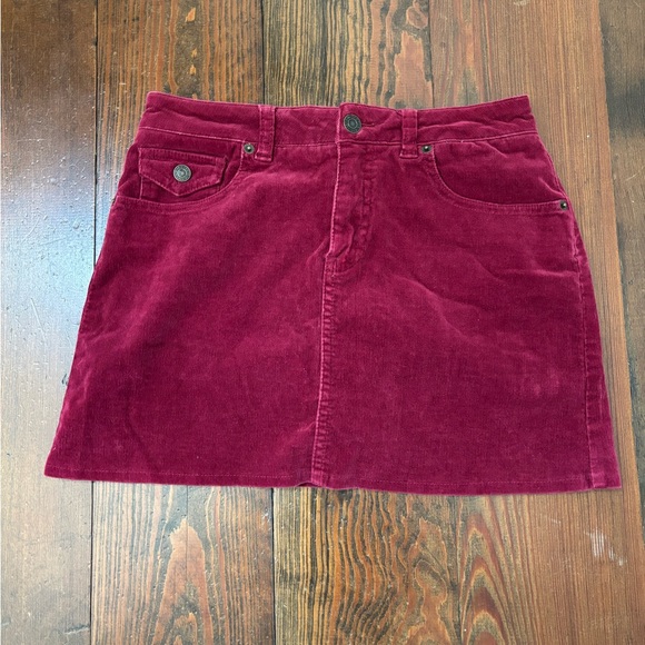 Vintage Corduroy Mini-Skirt - Picture 1 of 4